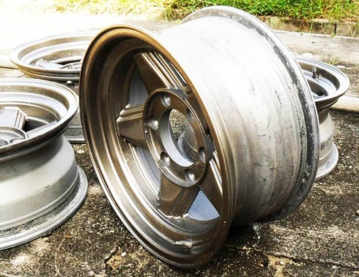 ล้อแม็กซ์ ขอบ15นิ้ว 6รู139(4วง=2,400บ.)วงละ600บ. ไม่แตก ไม่ดุ้ง ใส่กระบะที่ดุมล้อ 6รู139ได้ทุกรุ่น T.092-9351644