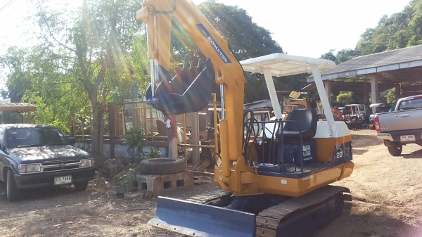 ขายรถขุด-ดัน KOMATSU PC-020รถเก่านอกสภาพเดิม น่าใช้งาน มีเอกสารแจ้งจำหน่าย