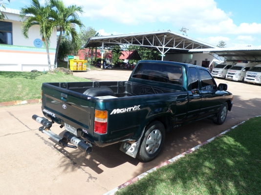 ขายรถกระบะไมตี้เอ็กปี1995/38รถบ้านเดิมๆ เครื่องแน่นๆไม่ไอไม่จามเครื่องดีมากสีเขียวสวยๆเอกสารพร้อมโอน+ภาษีเต็ม+แอร์เย็นจัด+เทปชีดี+แม๊กไลเนอน์ใหม่+ ยางดี4เส้น....รถสภาพพร้อมใช้งานที่โรงพยาบาลปทุมราชวงศาได้ครับ... ขายที่128,000บาท สนใจสอบถามได้ครับ080-16966