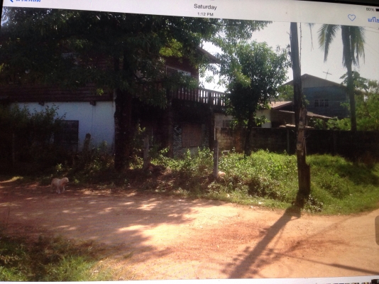 ขายบ้านพร้อมที่ดินบ้าน2ชั้นในเขตเทศบาล/400000บาทถูกๆ