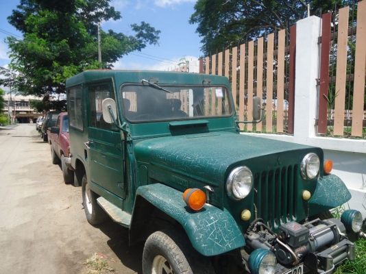 ขายJEEP มิตซูบิซฺ J20 ตู้เหล็ก แข็งแรงมาก เครื่อง อีซูซุ C2200 CC.