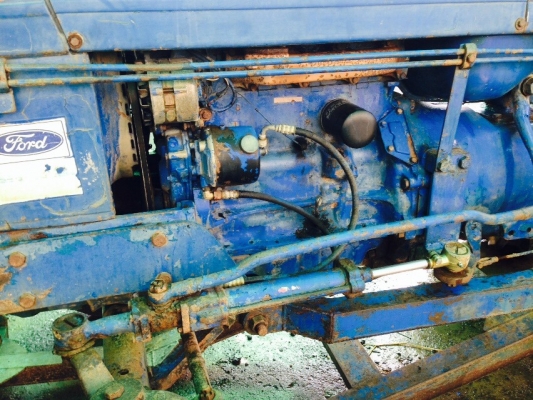 แทรกเตอร์ฟอร์ด 77  ใบมีด ผานหลัง..เครื่องดี เกียร์ดี  พวงมาลัยเพาเวอร์