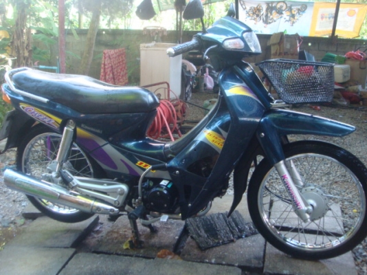 KAWAZAKI CHEER สตาร์ทไฟฟ้า รถยอดใช้ดีประหยัดสวยเดิมมากมือ1ห้างฯ