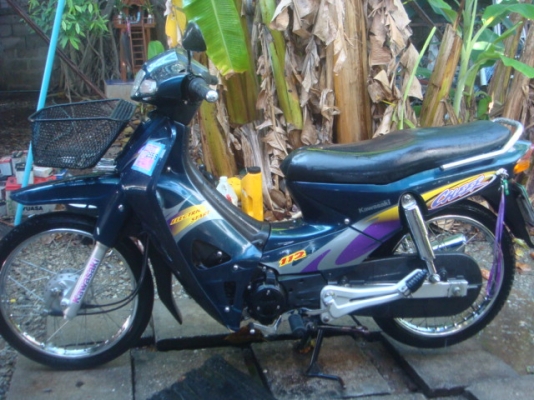 KAWAZAKI CHEER สตาร์ทไฟฟ้า รถยอดใช้ดีประหยัดสวยเดิมมากมือ1ห้างฯ