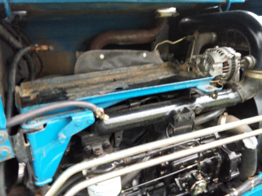 ขายรถไถ FORD 7610 2 เพลา เล่มทะเบียน ใบมีดดันหน้า 4 จาน ราคา 520000