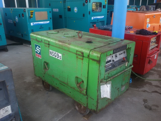 ขายเครื่องปั่นไฟนำเข้าญี่ปุ่นสภาพเดิมขนาด9.9 kva