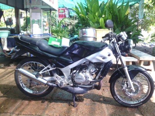 Kawasaki Victor 150 สภาพพร้อมใช้งาน ทะเบียนเต็ม พร้อมโอน 14000 บาท Kawasaki Victor 150 สภาพพร้อมใช้งาน ทะเบียนเต็ม พร้อมโอน 14000 บาท