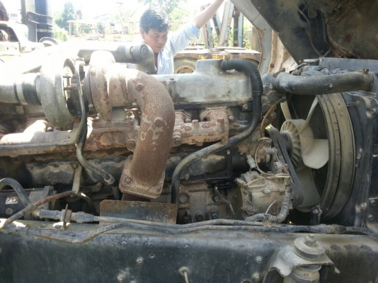 10ล้อหัวลาก2เพลา FN527M-TG0249 ปี*2537เครื่อง6D16เครื่องเทอร์โบ220แรง รถดีสีไม่สวย จอดไว้หลายเดือน เครื่องดี คัสซีสวย....