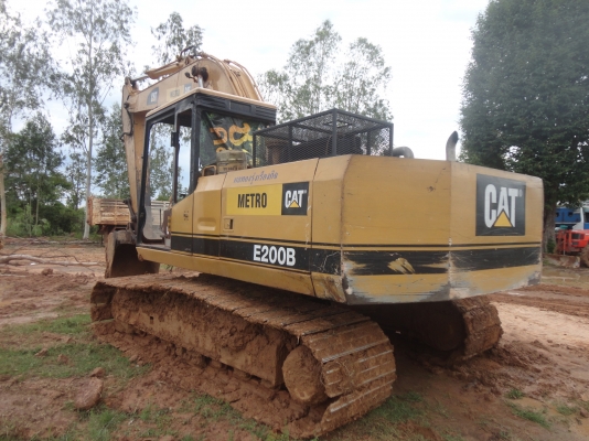 ขายแบคโฮ CAT E200B ขายแบคโฮ CAT E200B