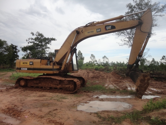 ขายแบคโฮ CAT E200B ขายแบคโฮ CAT E200B