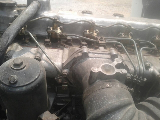 ขายด่วน เทเลอร์ขึ้นรถเกี่ยว รุ่นไอ้หลง FUSO 6 เกียร์เดินหน้า เครื่อง 6D16 ,190แรงม้า