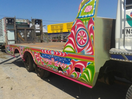 ขายด่วน เทเลอร์ขึ้นรถเกี่ยว รุ่นไอ้หลง FUSO 6 เกียร์เดินหน้า เครื่อง 6D16 ,190แรงม้า