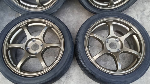 RG2 Advanracing ขอบ 17×4รู114 ยาง Yokohama decibel 215 45 17 RG2 Advanracing ขอบ 17×4รู114 ยาง Yokohama decibel 215 45 17