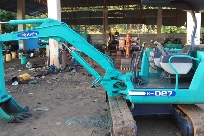ขายรถขุดแบ็คโฮ. KOBELCO. sk027{มี VDO ระบบการทำงานให้ชมครับ} รถเก่านอก สภาพพร้อมใช้ มีเอกสารแจ้งจำหน่าย