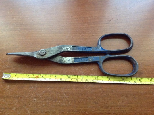ขายกรรไกรตัดโลหะ Vintage Blue Bird 210 ขนาด 10" ตัดซ้าย