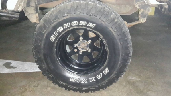 ฝากขายยาง Mud Maxxis Bighorn 762 ขนาด 32 11.5 r15