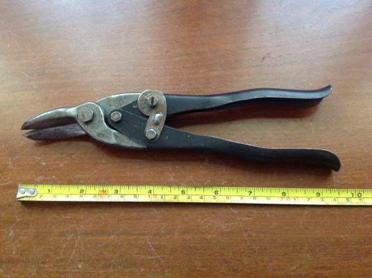 ขายกรรไกรตัดโลหะ Vintage Blue Bird 102 ขนาด 9.5" ตัดขวา