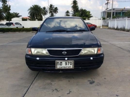 ขายนิสสัน ซันนี่ B14 ปี 95 เครื่อง 1.5 เกียร์ออโต้ ติดแก๊ส LPG ระบบหัวฉีด เพาเวอร์ ไฟฟ้าทั้งคัน เบาะสวย แอร์เย็น ตัวถังบางเดิม ไม่มีชน สีมีริ้วรอย รถขับดี ภาษีปี58 เอกสารพร้อม ขายถูกครับ