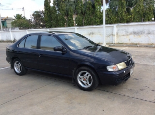 ขายนิสสัน ซันนี่ B14 ปี 95 เครื่อง 1.5 เกียร์ออโต้ ติดแก๊ส LPG ระบบหัวฉีด เพาเวอร์ ไฟฟ้าทั้งคัน เบาะสวย แอร์เย็น ตัวถังบางเดิม ไม่มีชน สีมีริ้วรอย รถขับดี ภาษีปี58 เอกสารพร้อม ขายถูกครับ