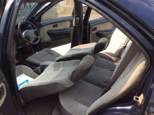 ขายนิสสัน ซันนี่ B14 ปี 95 เครื่อง 1.5 เกียร์ออโต้ ติดแก๊ส LPG ระบบหัวฉีด เพาเวอร์ ไฟฟ้าทั้งคัน เบาะสวย แอร์เย็น ตัวถังบางเดิม ไม่มีชน สีมีริ้วรอย รถขับดี ภาษีปี58 เอกสารพร้อม ขายถูกครับ