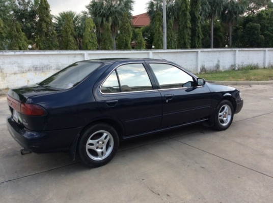 ขายนิสสัน ซันนี่ B14 ปี 95 เครื่อง 1.5 เกียร์ออโต้ ติดแก๊ส LPG ระบบหัวฉีด เพาเวอร์ ไฟฟ้าทั้งคัน เบาะสวย แอร์เย็น ตัวถังบางเดิม ไม่มีชน สีมีริ้วรอย รถขับดี ภาษีปี58 เอกสารพร้อม ขายถูกครับ