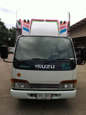 4ล้อหัวการ์ตูน ตู้หลังคาทึบ ติดLPG