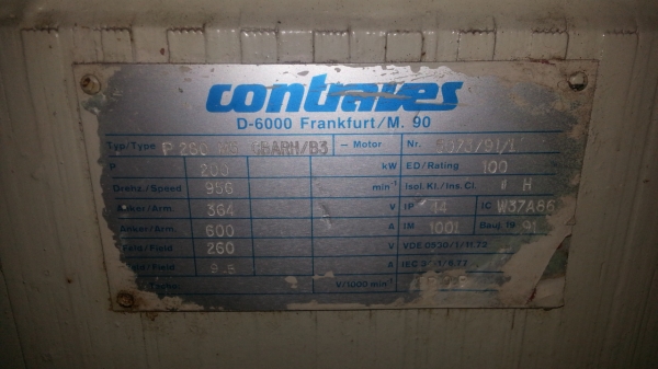 ชายมอเตอร์ 260 แรงม้า 960 รอบราคา 80,000 บาท