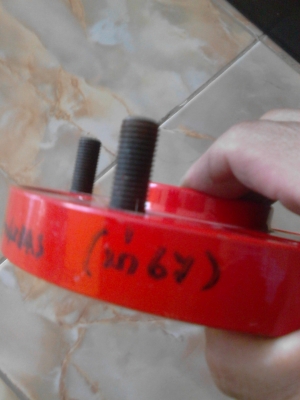 สเปเซอร์  4 รู  4X114.3  ต่อยื่นออกไป 1 นิ้ว    TEL.081-427-3941