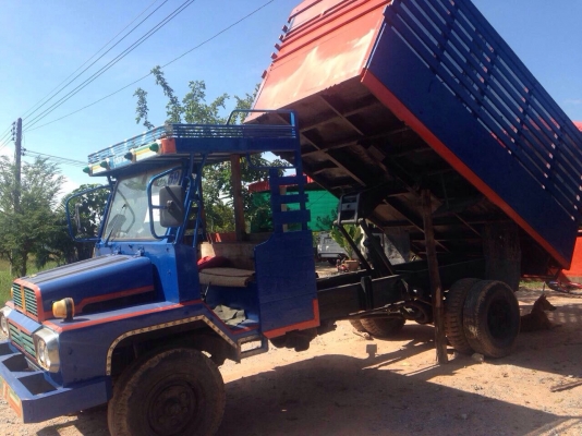 ขายรถอีแต๋นดัมพ์เกษตร ขนาด 4 ตัน เครื่อง 85 แรง สโลกลาง แชสซีหน้า 6  F หลัง