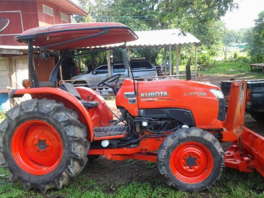 ขายคูโบต้า L4708 สวยๆ พร้อมใช้งานได้ทันที อุปกรณ์มีดันหน้า โรตารี่ เอกสารพร้อมโอร