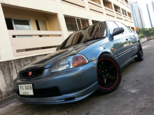 ขายCIVIC EK บ้านๆเครื่องVTEC วิ่งดี  ล้อSSR+ยางใหม่ดอกหนาๆ4เส้นลิ้นหน้าMUGEN กันชนปิดคิ้วสวยๆ ค้ำโช๊คCUSCO + ท่อเสียงเพราะๆนุ่มๆ หน้ากะจังดำHแดง สวยๆ ที่ล๊อกเกียร+กุญแจ  เครื่องเล่นJVC + พรมหมากรุก ภาษี58 เอกสารพร้อมโอน