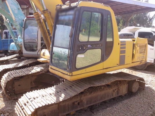 ขายรถแบ็คโฮ KOMATSU PC 200-6 เครื่องคัมมิ้นท์ ซีเรียล 11,3xx เดิมๆตามรุ่น เอกสารเล่มทะเบียน