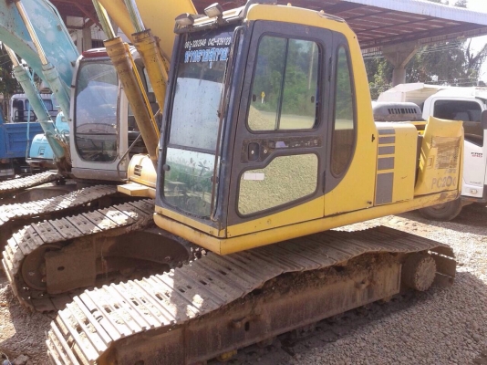 ขายรถแบ็คโฮ KOMATSU PC 200-6 เครื่องคัมมิ้นท์ ซีเรียล 11,3xx เดิมๆตามรุ่น เอกสารเล่มทะเบียน