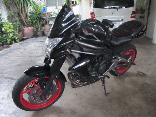 ขาย Kawasaki ER6N แต่งล้อโต ปี2012 สภาพสวย ไม่มีชน