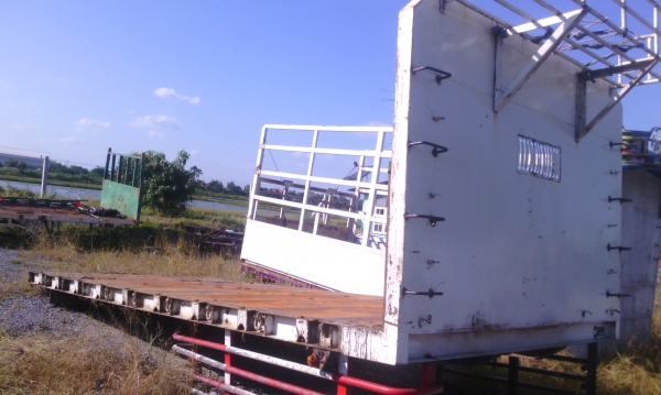 ขาย กระบะพื้นเรียบ 10 ล้อ สามมิตร ยาว 6.20 เมตร