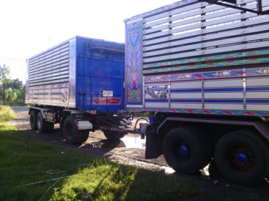 ขายรถบรรทุก 22 ล้อ พ่วงแม่-ลูกดั๊มพ์ ยี่ห้อ ISUZU DEGA FXZ 360 แรงม้า ปี 2555 ปลายปี   ( เจ้าของขายเอง  ไม่รับนายหน้า )