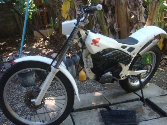 ไต่เขาHONDA TLM220สวยเดิมๆขี่ได้เลยมีอินวอย