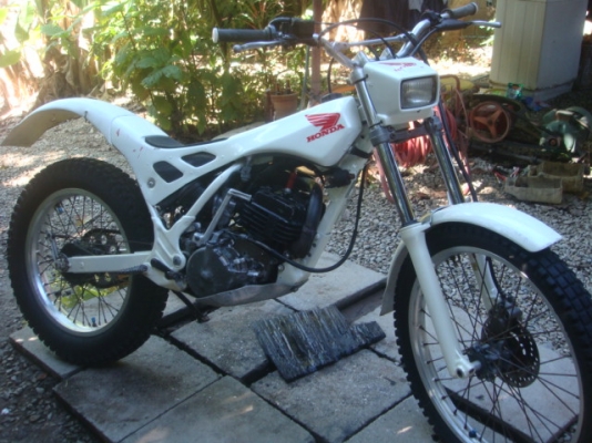 ไต่เขาHONDA TLM220สวยเดิมๆขี่ได้เลยมีอินวอย