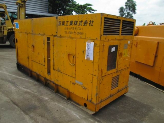 ขายเครื่องปั่นไฟสภาพเดิมจากี่ปุ่นNIPPON 115KVA ขายเครื่องปั่นไฟสภาพเดิมจากี่ปุ่นNIPPON 115KVA