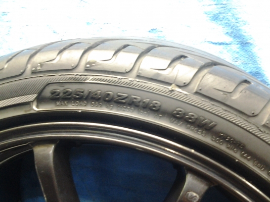 ADVAN RS ขอบ18 5รู114 พร้อมยาง