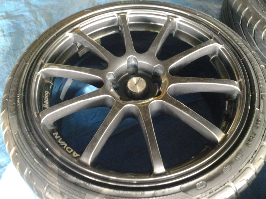 ADVAN RS ขอบ18 5รู114 พร้อมยาง