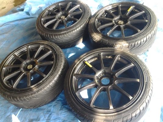 ADVAN RS ขอบ18 5รู114 พร้อมยาง