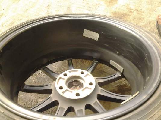 ADVAN RS ขอบ18 5รู114 พร้อมยาง