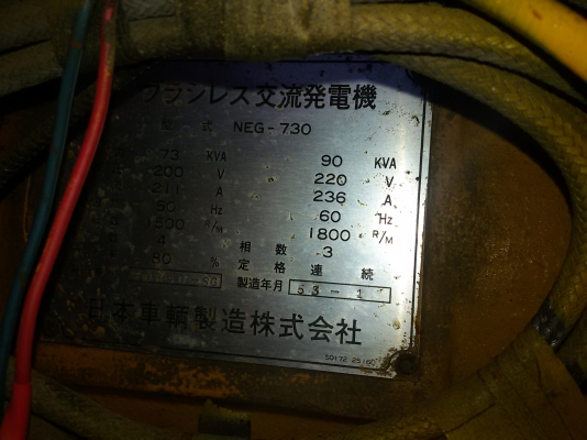 ขายเครื่องปั่นไฟนำเข้า NIPPON 90 KVA ขายเครื่องปั่นไฟนำเข้า NIPPON 90 KVA