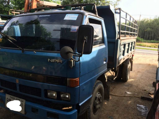 ขายรถบรรทุก 6 ล้อดัมพ์ ISUZU NPR 115 แรงม้าปี 2538 เฟืองท้าย F แอร์เย็นฉ่ำ เกียร์สั้น ราคา 450000