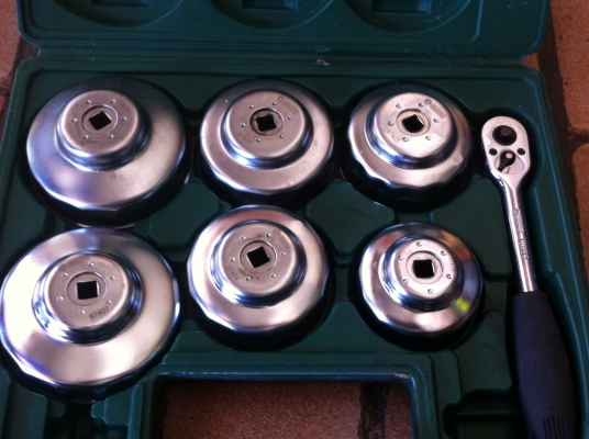 ชุดประแจถอดกรองน้ำมันเครื่อง SATA 7 ชิ้น พร้อมประแจบล็อกจับหัวกรอง