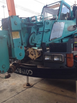 KOBELCO RK70M (7ตัน) รถเครนเก่านอกญี่ปุ่น รถเครนเก่านำเข้าจากญี่ปุ่นไม่เคยใช้งานในไทย  เครื่องยนต์ : 4BD1 สภาพ :พร้อมลุยงาน ราคา 1,200,000บาท(ราคาต่อรองได้) พร้อมเอกสารใบอินวอย