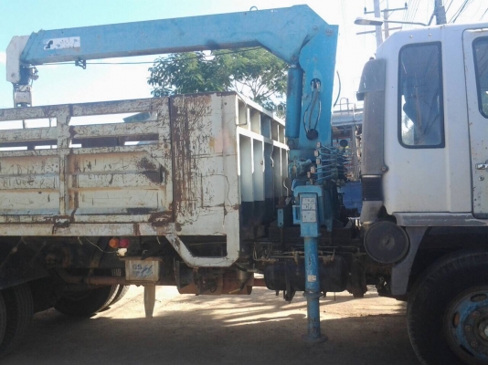 ขาย10ล้อHINO FF1J ติดเครนTADANO SUPER Z 3ตันยางใหม่10เส้น