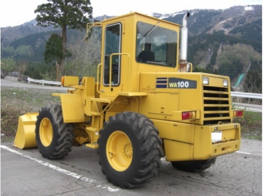 รถตัก Komatsu WA100-1 #30419 รถญี่ปุ่น สนใจโทร. 080-6565422 (หนิง)