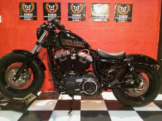 T&amp;T BIKE RAMA2 ขาย H-D FORTY EIGHT 2013อินวอย+สรรพสามิตวิ่งเพียง 7XXXโล มาพร้อมของเเต่งล้นๆเพียงราคา 495000 ฿